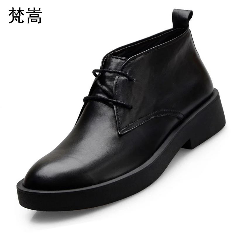 Autumn winter warm Genuine Leather Riding boots men all-match cowhide cashmere combat boots mens dress boots Business Men Shoes
Autumn winter warm Genuine Leather Riding boots men all-match cowhide cashmere combat boots mens dress boots Business Men Shoes