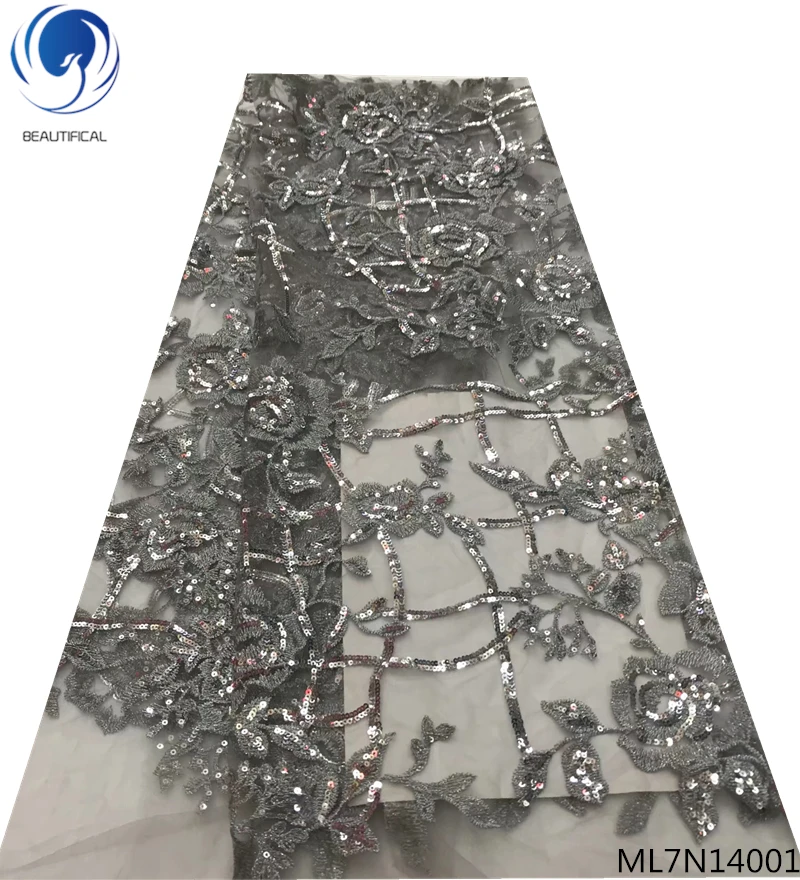 BEAUTIFICAL grey french lace fabric sequin lace fabric embroidery fabric laces 5yards/lot green lace 2019 for dresses ML7N140
BEAUTIFICAL grey french lace fabric sequin lace fabric embroidery fabric laces 5yards/lot green lace 2019 for dresses ML7N140