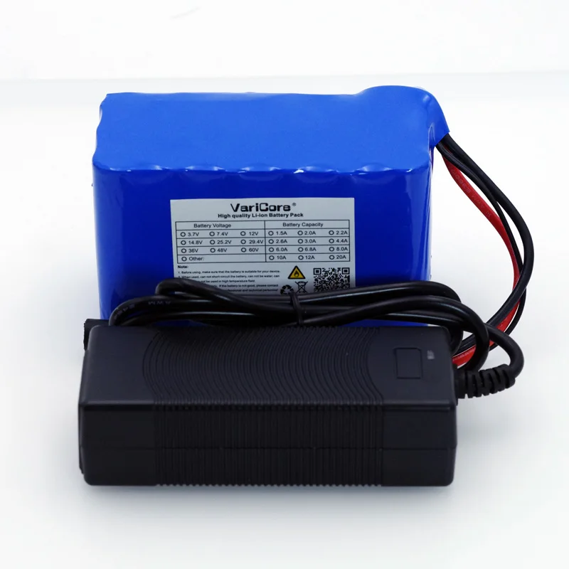 VariCore 24V 6s 4A 6A 8A 10A 18650 battery 25.2V 12Ah Li-ion battery for bicycle batteries 350W E bike 250W motor + Charger
VariCore 24V 6s 4A 6A 8A 10A 18650 battery 25.2V 12Ah Li-ion battery for bicycle batteries 350W E bike 250W motor + Charger