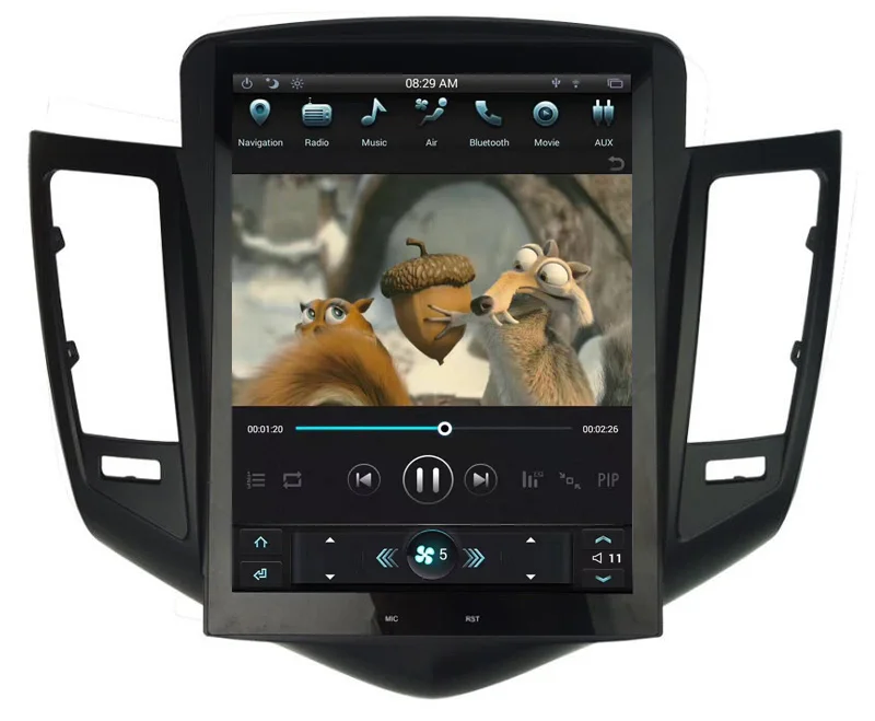 12.1" Tesla Android Car Radio GPS Multimedia Stereo For Chevrolet Cruze 2009-2016 Vertical Screen Auto Audio 2GB+32GB
12.1" Tesla Android Car Radio GPS Multimedia Stereo For Chevrolet Cruze 2009-2016 Vertical Screen Auto Audio 2GB+32GB
