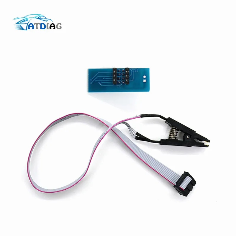 Фото Тестовый зажим/IC Flash Clip SOIC8 SOP8 IC USB программатор для BIOS 93/25/24 TL866CS TL866A EZP2010 EZP2013 RT809F| |