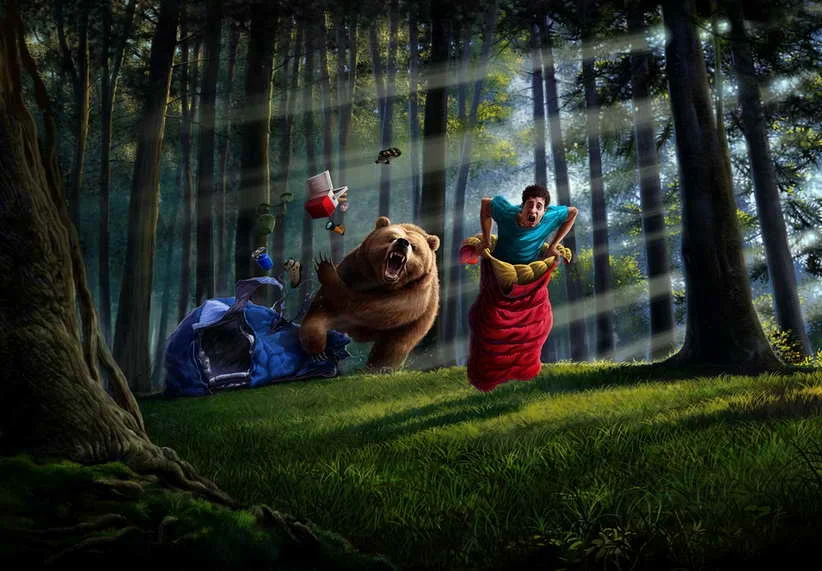 Modern Art Wall Prints Oil Painting Canvas Forest Howling Of The Bear For Home Decoration No Frame
Modern Art Wall Prints Oil Painting Canvas Forest Howling Of The Bear For Home Decoration No Frame
