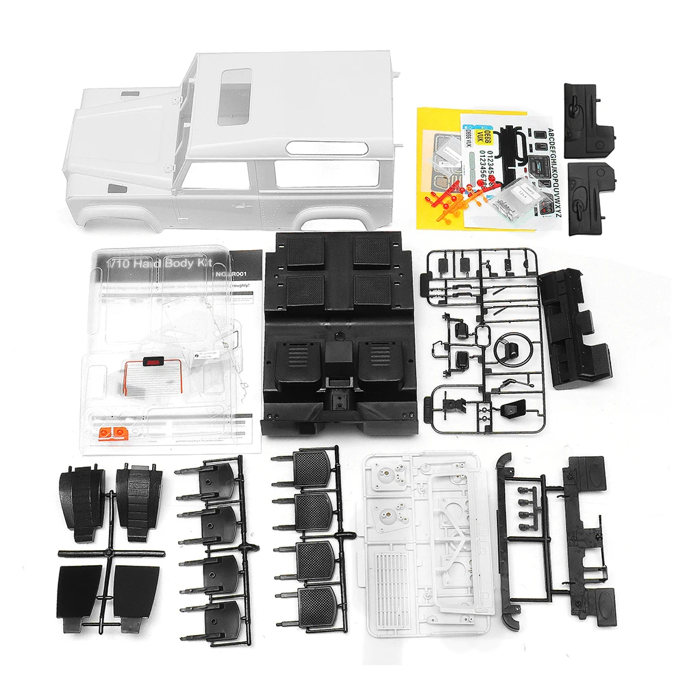 High Quality Killerbody 1/10 Hard RC Car Body Shell For Land Rover Defender D90 Kit DIY Axial SCX10 RC4WD Accessories
High Quality Killerbody 1/10 Hard RC Car Body Shell For Land Rover Defender D90 Kit DIY Axial SCX10 RC4WD Accessories
