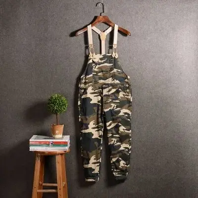 2019Men Spring Camouflage Jumpsuit Men Camo Cargo Pants Male Multi Pockets Hip-Hop Bib Overalls Slim Camouflage Trousers B82003
2019Men Spring Camouflage Jumpsuit Men Camo Cargo Pants Male Multi Pockets Hip-Hop Bib Overalls Slim Camouflage Trousers B82003