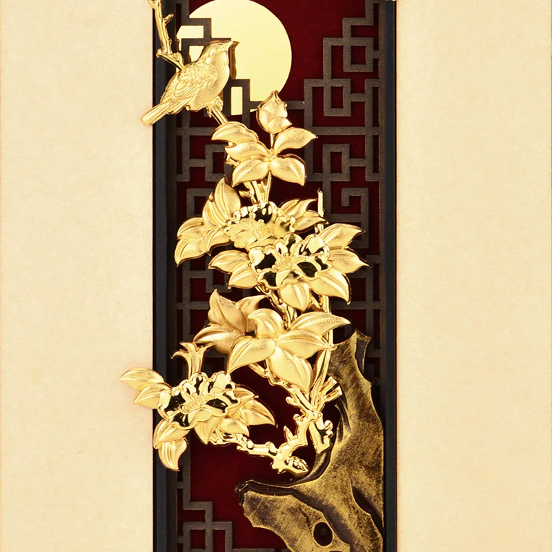 3D Chinese Traditional Painting Gold Plant Framed pictures 24K Gold Leaf Painting Art Wall picture Luxury Crafts Home decor Gift
3D Chinese Traditional Painting Gold Plant Framed pictures 24K Gold Leaf Painting Art Wall picture Luxury Crafts Home decor Gift