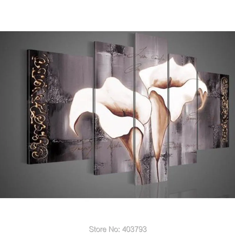 Huge Hand-painted Abstract Art Oil painting Wall Decor Canvas Art Unframed Pictures Home Decor 5Pcs/Lot
Huge Hand-painted Abstract Art Oil painting Wall Decor Canvas Art Unframed Pictures Home Decor 5Pcs/Lot