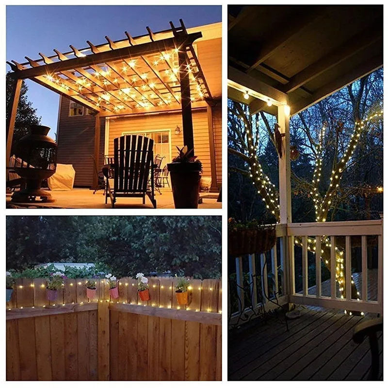 50/100/200 led solar USB lamp LED Light Waterproof Copper Wire String Holiday Outdoor strip Christmas Party Wedding Decoration
50/100/200 led solar USB lamp LED Light Waterproof Copper Wire String Holiday Outdoor strip Christmas Party Wedding Decoration