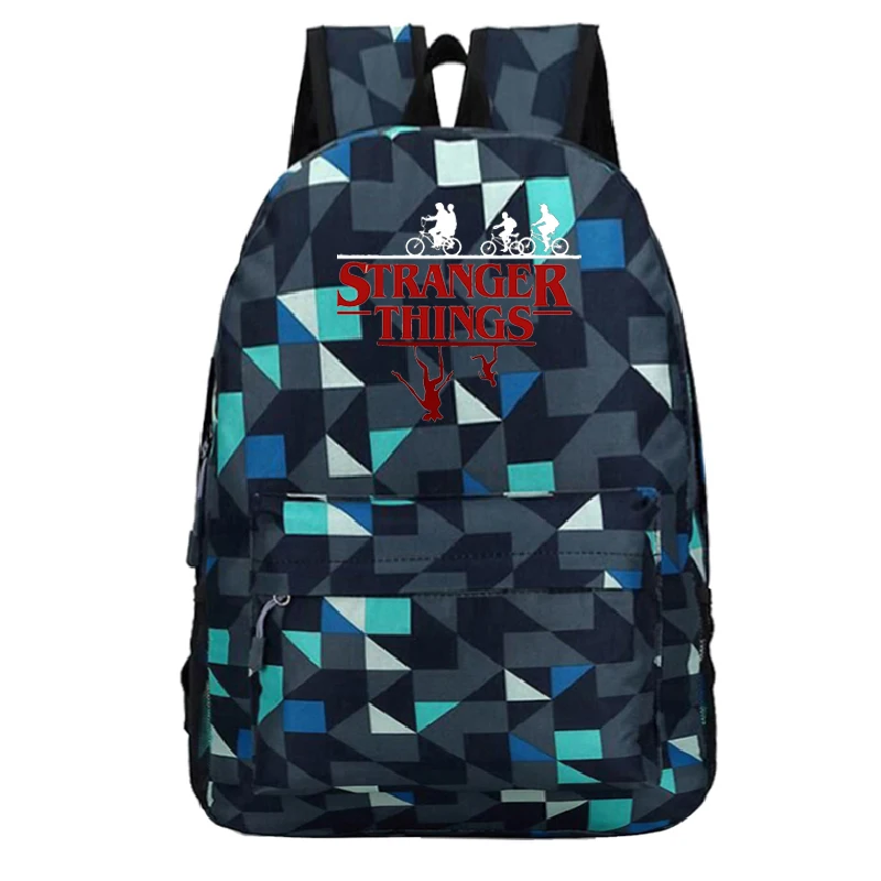 Фото Рюкзак Sac Dos Tassen Mochila Stranger Things 13xk дорожный рюкзак школьный для - купить