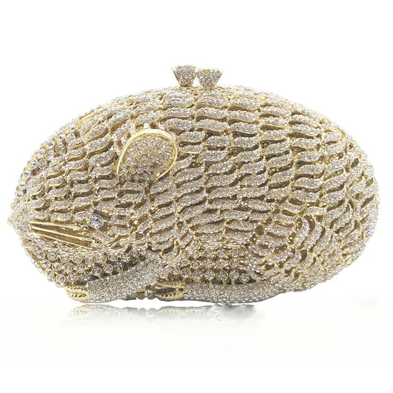New Arrival Diamond Lady Evening Clutch XIYUAN Bags High-End Animal Shape Hollow Out Crystal Clutches Bags Luxury Women's Clutch
New Arrival Diamond Lady Evening Clutch XIYUAN Bags High-End Animal Shape Hollow Out Crystal Clutches Bags Luxury Women's Clutch