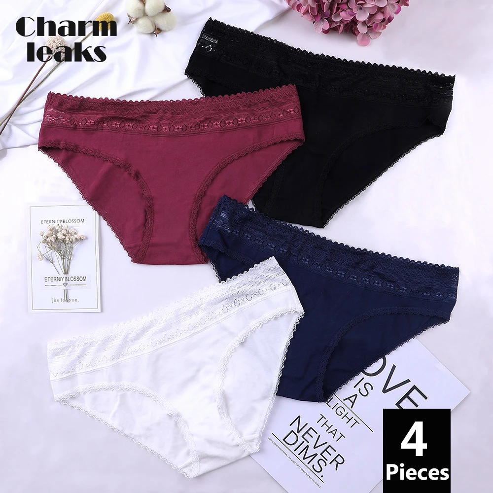 Charmleaks Women Briefs Cotton Underwear Panties Briefs Cotton Soft Ladies Solid Mid Waist Breathable High Quality Hot Sale
Charmleaks Women Briefs Cotton Underwear Panties Briefs Cotton Soft Ladies Solid Mid Waist Breathable High Quality Hot Sale