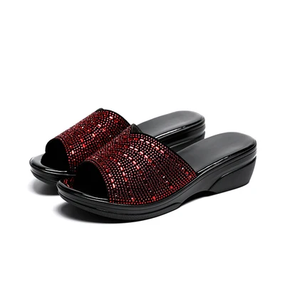 GKTINOO Women Slipper's 2020 Ladies Genuine Leather Summer Slippers Shoes Women Med Heels Fashion Rhinestone Summer Shoes
GKTINOO Women Slipper's 2020 Ladies Genuine Leather Summer Slippers Shoes Women Med Heels Fashion Rhinestone Summer Shoes
