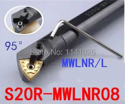 Токарный станок MWLNR/L токарный инструмент с ЧПУ внутренний металлический 20 мм|tools