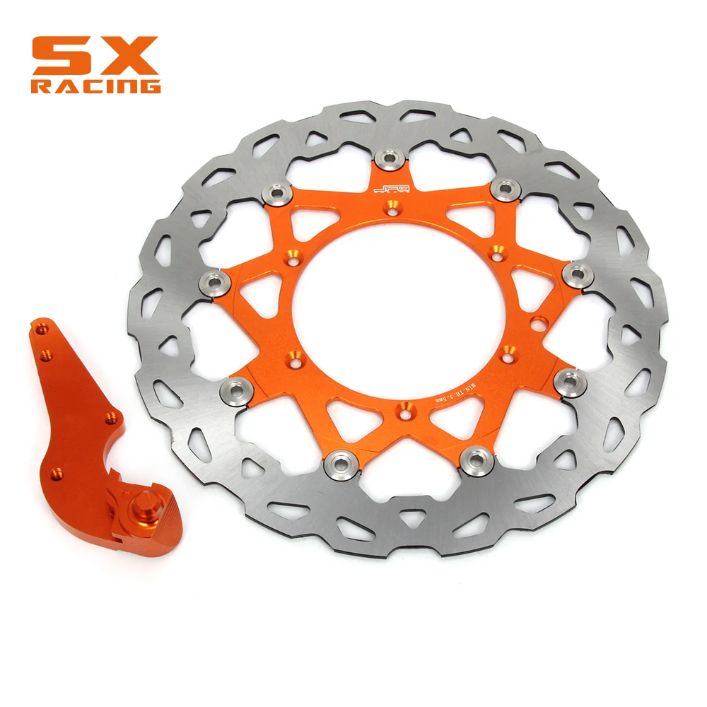 Motorcycle 320mm Front Floating Brake Disc & Bracket For KTM EXC SX MX SXS MXC LC4 125 144 200 250 300 350 380 400 450 525 600
Motorcycle 320mm Front Floating Brake Disc & Bracket For KTM EXC SX MX SXS MXC LC4 125 144 200 250 300 350 380 400 450 525 600