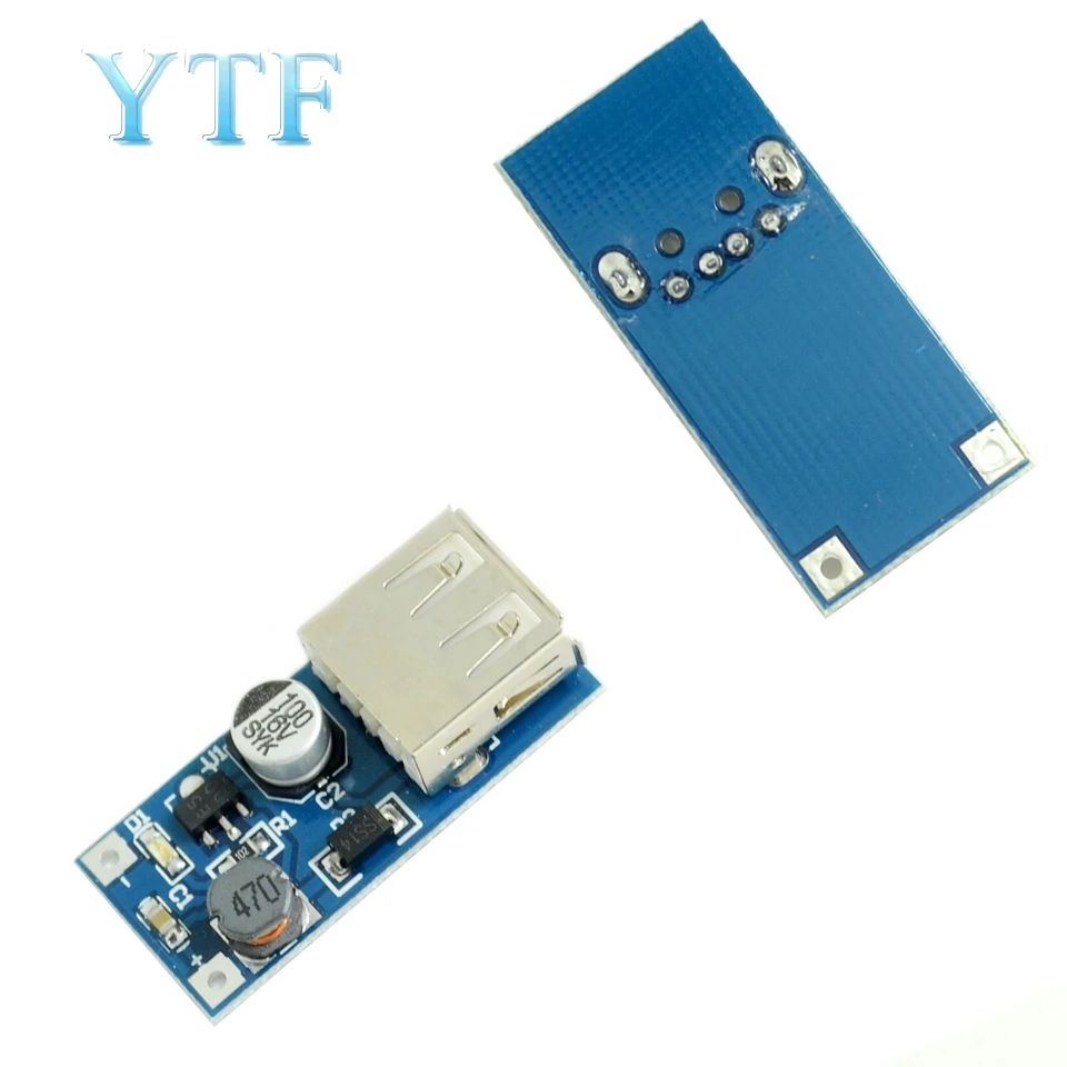 0.9V-5V to 5V DC-DC USB Voltage Converter Step Up Booster Power Supply Module 600mA PFM Control Mini Mobile Booster
0.9V-5V to 5V DC-DC USB Voltage Converter Step Up Booster Power Supply Module 600mA PFM Control Mini Mobile Booster