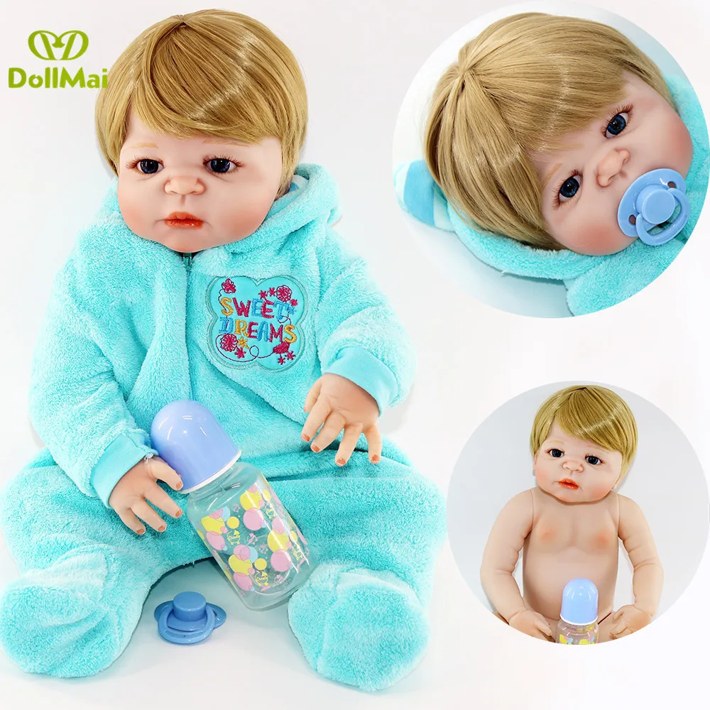 22" Reborn boy girl dolls full silicone reborn baby dolls for child gift real alive bebes reborn menino menina bonecas
22" Reborn boy girl dolls full silicone reborn baby dolls for child gift real alive bebes reborn menino menina bonecas