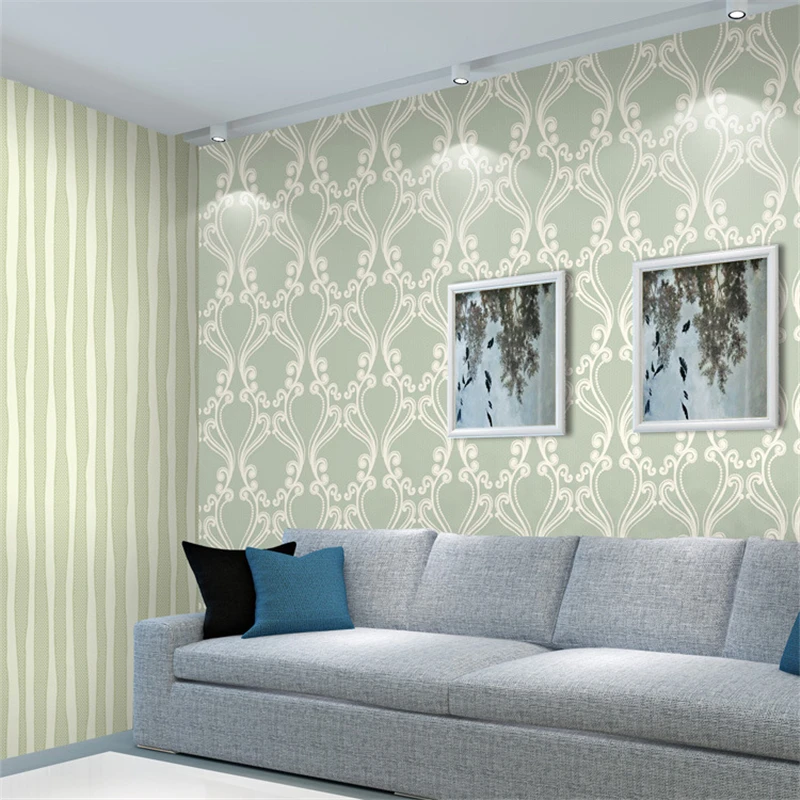 beibehang Simple European-style non-woven wallpaper color home furnishings living room bedroom background wallpaper
beibehang Simple European-style non-woven wallpaper color home furnishings living room bedroom background wallpaper