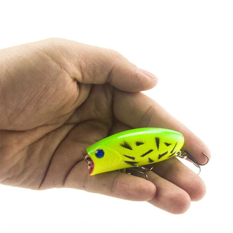 1PCS Lifelike Fishing Lure 5.5cm 11g 8# Hooks Pesca Fish Popper Lures Wobbler Isca Artificial Hard Bait Swimbait
1PCS Lifelike Fishing Lure 5.5cm 11g 8# Hooks Pesca Fish Popper Lures Wobbler Isca Artificial Hard Bait Swimbait