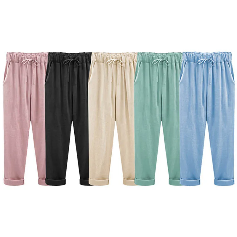 hirigin new fashion womens Plus Size Casual Wide Leg Pants female Loose Baggy Trousers ladies solid loose elastic waist pants
hirigin new fashion womens Plus Size Casual Wide Leg Pants female Loose Baggy Trousers ladies solid loose elastic waist pants