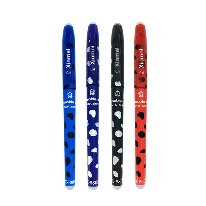 4 Pcs Magic Pen Erasable Gel Pen 0.5mm Tip Student Stationery Writing Pen Wholesale 
4 Pcs Magic Pen Erasable Gel Pen 0.5mm Tip Student Stationery Writing Pen Wholesale