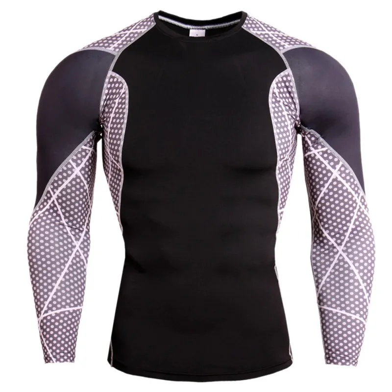 Men Fitness Compression T-shirt Baselayer Long Sleeve Muscle Bodybuilding Plain Quick-Drying Clothes Sport Cross Running Shirts
Men Fitness Compression T-shirt Baselayer Long Sleeve Muscle Bodybuilding Plain Quick-Drying Clothes Sport Cross Running Shirts