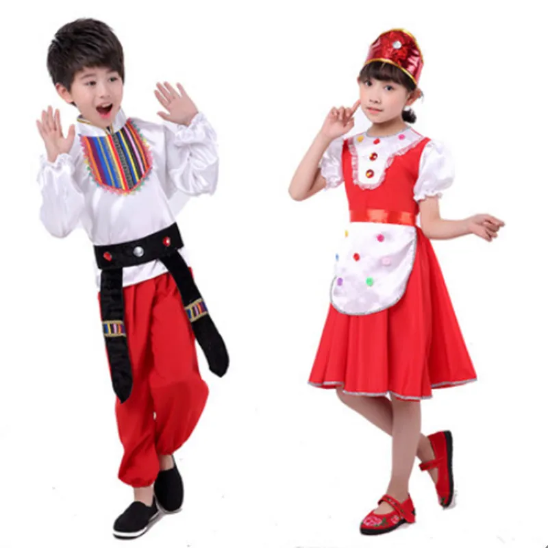 chinese minority costume for children school performance clothes national dance costumes for kids dance suit christmas dance
chinese minority costume for children school performance clothes national dance costumes for kids dance suit christmas dance
