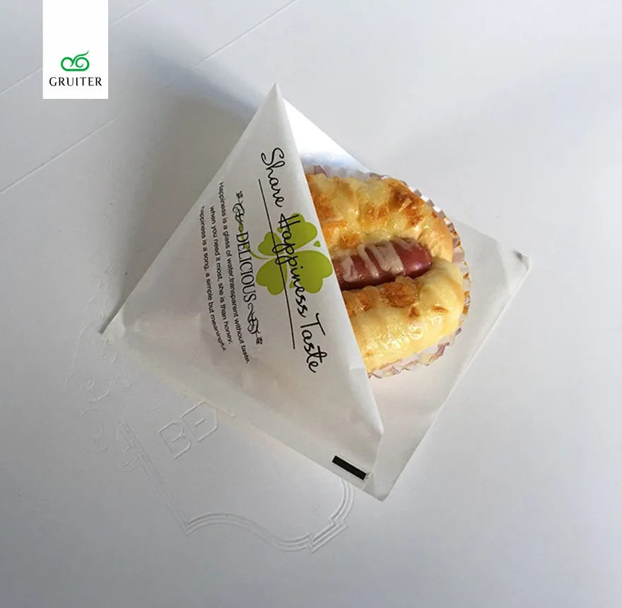GRUITER Grade Food A Quality Mylar Brown White Food Paper Handy Bag Hot Dog Sandwish Croissant Bags 100x 15*15cm
GRUITER Grade Food A Quality Mylar Brown White Food Paper Handy Bag Hot Dog Sandwish Croissant Bags 100x 15*15cm