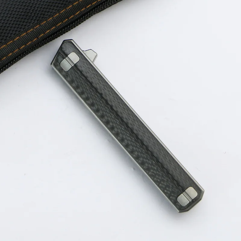 Green thorn Qwaiken Tactics Flipper folding knife titanium + CF handle D2 blade camping outdoor survival pocket knife EDC tool
Green thorn Qwaiken Tactics Flipper folding knife titanium + CF handle D2 blade camping outdoor survival pocket knife EDC tool