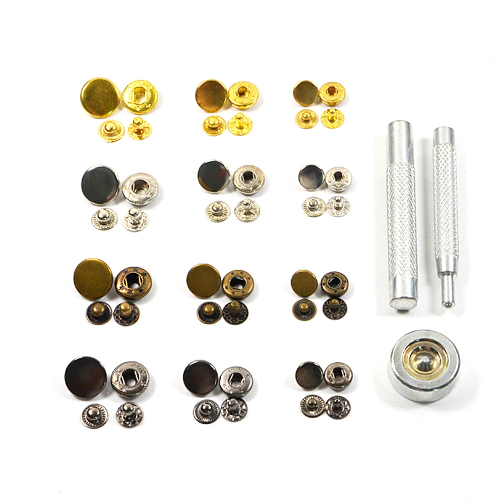 10pcs 12.5mm Mix 4 Colors Metal Snap Fasteners With Press Tool Poppers Press Stud Sewing Leather Button DIY
10pcs 12.5mm Mix 4 Colors Metal Snap Fasteners With Press Tool Poppers Press Stud Sewing Leather Button DIY