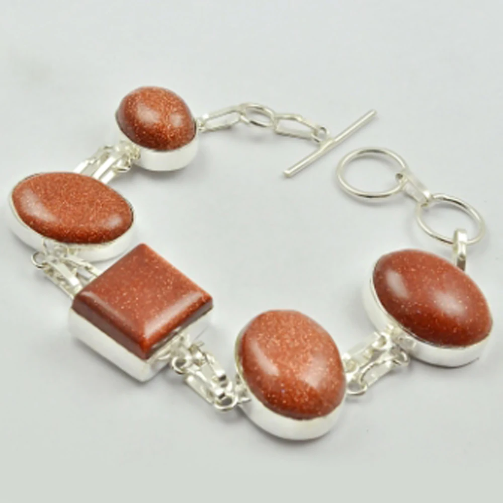 Sun Stone Bracelet , 21.5 cm, B2900
