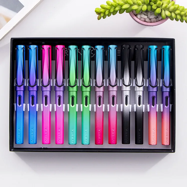 2019 High Quality Various Colors Nib Refillable Calligraph Ink Pen For Writing Calligraphy School Supply Stationery Fountain Pen
2019 High Quality Various Colors Nib Refillable Calligraph Ink Pen For Writing Calligraphy School Supply Stationery Fountain Pen