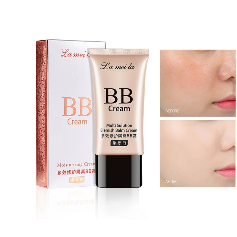BB Cream Concealer Moisturizing Waterproof Cover Face Defects Brighten Skin Color Makeup Primer Lasting BB Cream 2019
BB Cream Concealer Moisturizing Waterproof Cover Face Defects Brighten Skin Color Makeup Primer Lasting BB Cream 2019