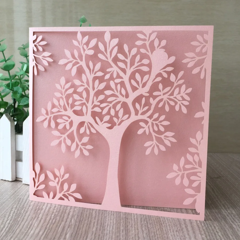 25pcs/lot Exquisite Luxury Hollow Tree Birthday Party Invitation Wedding Invitations Anniversary Grand Event Pocket Card
25pcs/lot Exquisite Luxury Hollow Tree Birthday Party Invitation Wedding Invitations Anniversary Grand Event Pocket Card