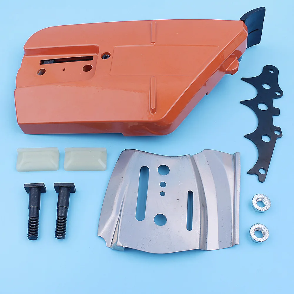 Chain Brake Sprocket Side Cover Kit For Husqvarna 385 390 385XP 390XP Chainsaw Bar Plate Felling Dog Nut Bolt Stripe Spare Part
Chain Brake Sprocket Side Cover Kit For Husqvarna 385 390 385XP 390XP Chainsaw Bar Plate Felling Dog Nut Bolt Stripe Spare Part
