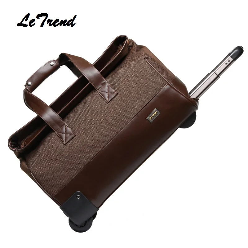 Letrend New Fashion Waterproof Rolling Luggage Business Travel Bag Checked luggage Trolley Men Trunk Suitcase
Letrend New Fashion Waterproof Rolling Luggage Business Travel Bag Checked luggage Trolley Men Trunk Suitcase