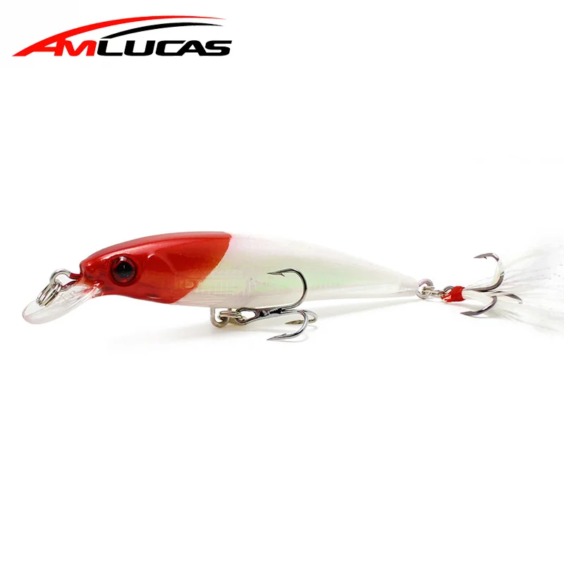 Amlucas 8.5cm 7g Fishing Lures Crankbait Minnow Hard Bait Isca Artificial Plastic Baits Swimbait Fishing Gear Bass Lure WW15
Amlucas 8.5cm 7g Fishing Lures Crankbait Minnow Hard Bait Isca Artificial Plastic Baits Swimbait Fishing Gear Bass Lure WW15