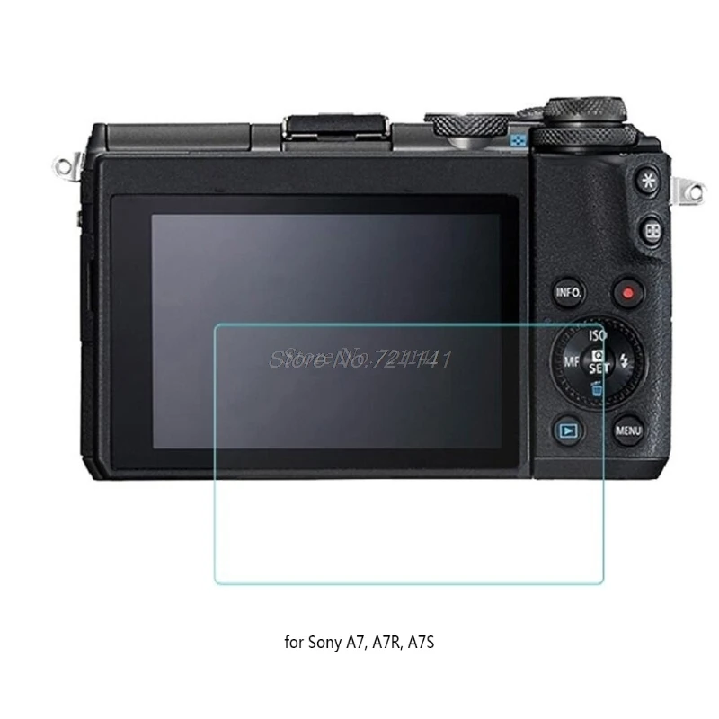 Защитная пленка для камеры из закаленного стекла с ЖК экраном Sony A7R A7 A7S Прямая