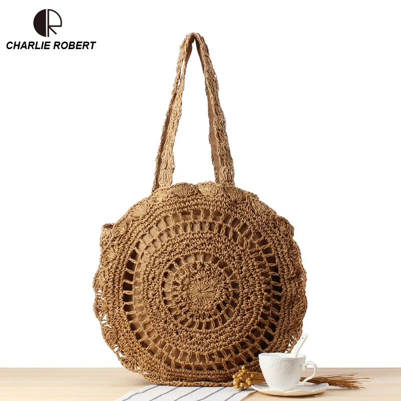 2019 Straw Bags Women New Summer Rattan Shoulder Bag Handmade Casual Tote Woven Beach Hollow Out Bohemia Handbag Bali Box
2019 Straw Bags Women New Summer Rattan Shoulder Bag Handmade Casual Tote Woven Beach Hollow Out Bohemia Handbag Bali Box