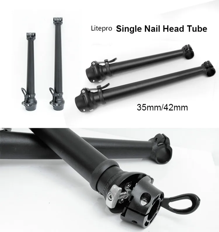 Litepro Folding Bike Single Nail Head Tube 35mm/42mm BMX Head Tube Bicycle Head Pipe BMX Parts
Litepro Folding Bike Single Nail Head Tube 35mm/42mm BMX Head Tube Bicycle Head Pipe BMX Parts
