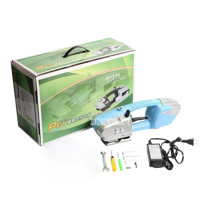 JD13 / 16 Portable Electric Baler Plastic Steel Belt Automatic Strapping Hot Melt Packing Tensioner Outdoor Work Packer 220V
JD13 / 16 Portable Electric Baler Plastic Steel Belt Automatic Strapping Hot Melt Packing Tensioner Outdoor Work Packer 220V