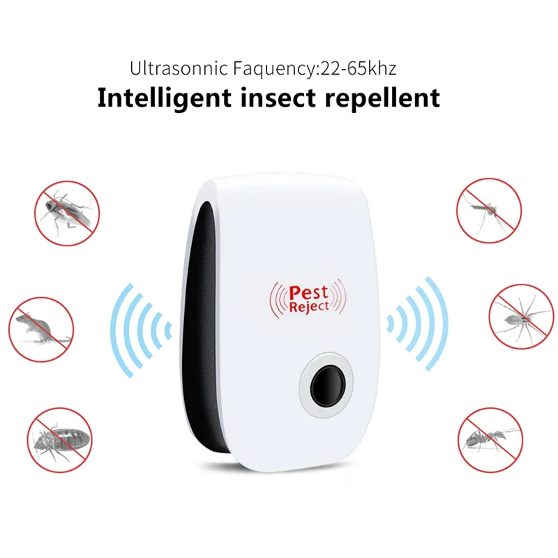 UK/US/EU Plug ABS ультразвуковые экологические электронные средства защиты от