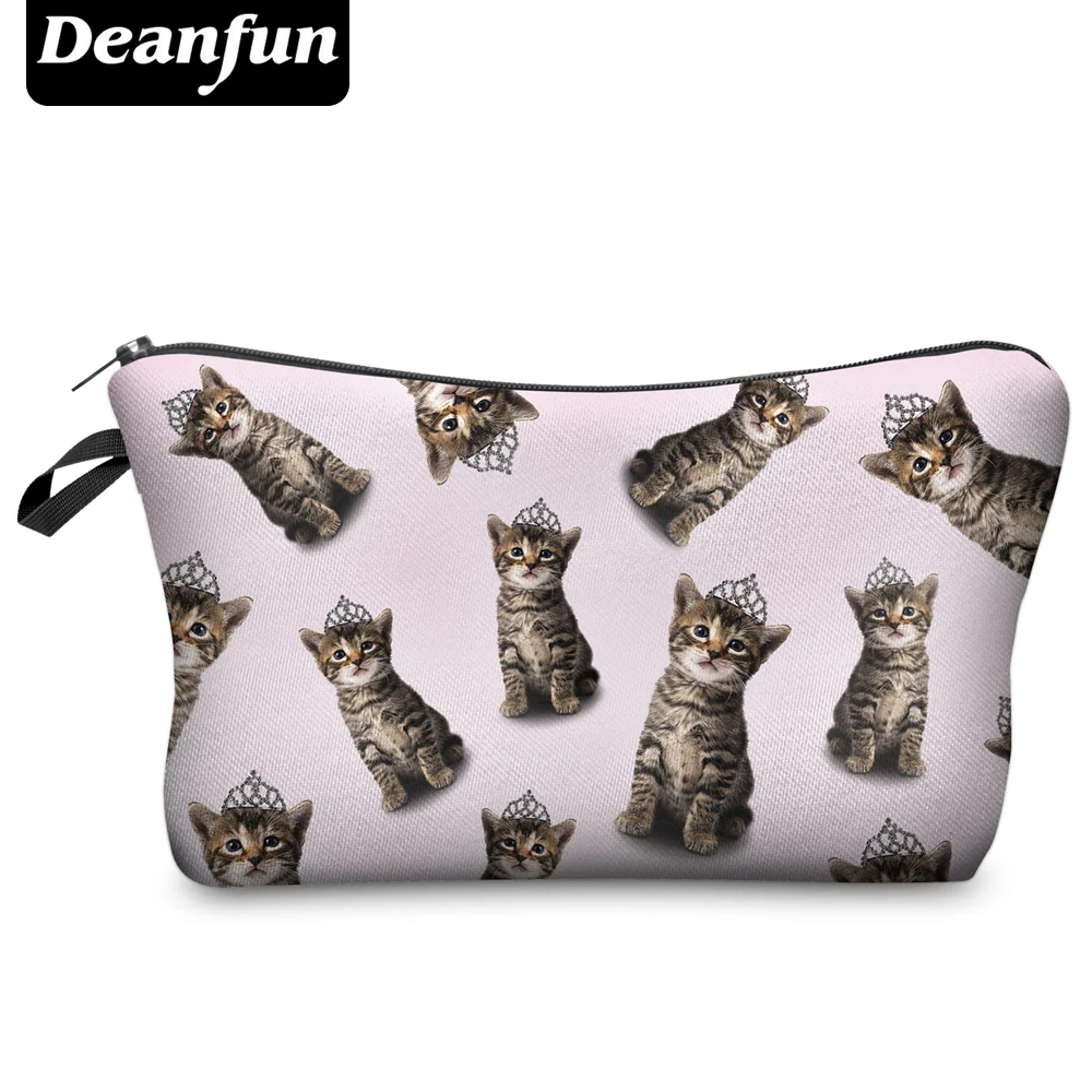 Женская косметичка с рисунком кошки Deanfun, маленькая сумочка для девочек и женщин, H52
Женская косметичка с рисунком кошки Deanfun, маленькая сумочка для девочек и женщин, H52