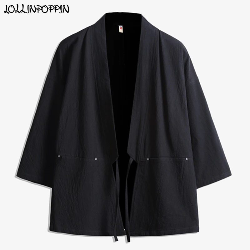 Chinese Style Men Kimono Jacket Loose Cotton & Linen Open Placket Cardigan 2020 Spring Mens Thin Kimono Coat
Chinese Style Men Kimono Jacket Loose Cotton & Linen Open Placket Cardigan 2020 Spring Mens Thin Kimono Coat
