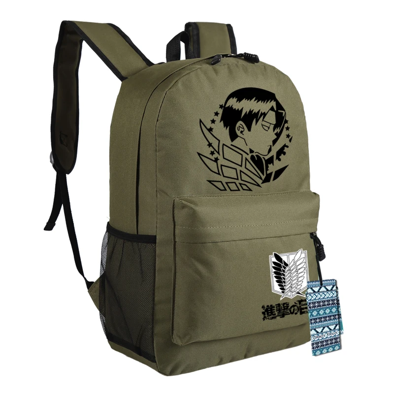 Attack on Titan 2 Scout Legion Nylon Back Pack Anime Bookbag Women School Bags Canvas Travel Bagpack Laptop Backpack Rucksacks
Attack on Titan 2 Scout Legion Nylon Back Pack Anime Bookbag Women School Bags Canvas Travel Bagpack Laptop Backpack Rucksacks