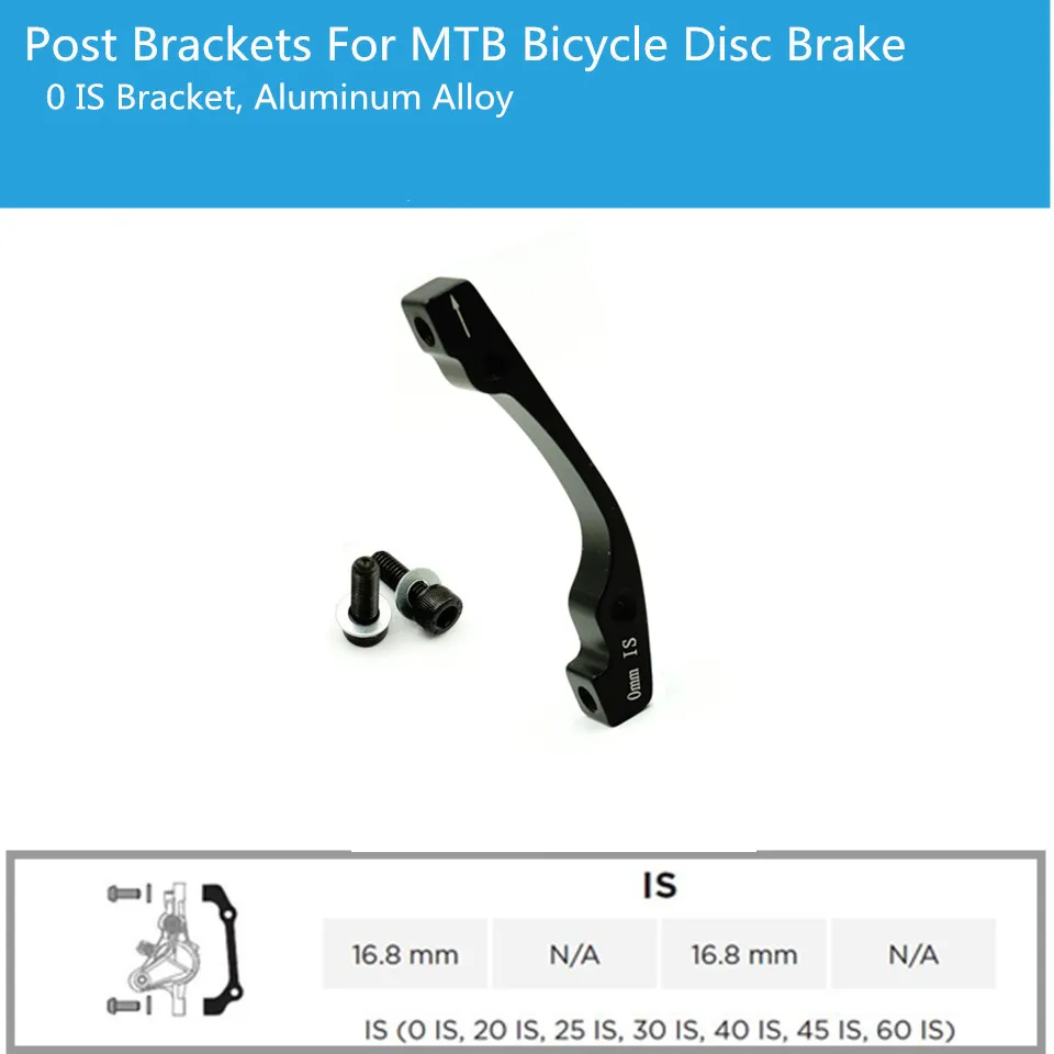 Bracket for MTB Disc Brake, 160 IS to PM, 0mm IS Front Adapter, Disc Brake Mount Adapter for 160mm rotor on Front Disc Brake
Bracket for MTB Disc Brake, 160 IS to PM, 0mm IS Front Adapter, Disc Brake Mount Adapter for 160mm rotor on Front Disc Brake