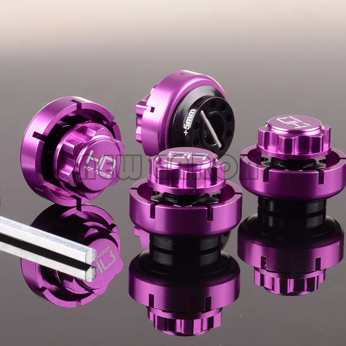 NEW ENRON 4Pcs Purple Metal RC 17mm Warlock Hex Nuts with 5MM Serrated Nuts Set Aluminum For RC CAR HPI Savage Flux
NEW ENRON 4Pcs Purple Metal RC 17mm Warlock Hex Nuts with 5MM Serrated Nuts Set Aluminum For RC CAR HPI Savage Flux