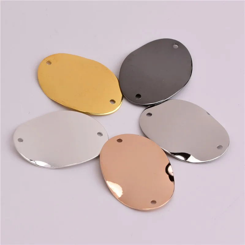 50pcs 25*18mm Brass Simple Blank ellipse Gold/silver Color Charm for DIY Finding Accessories wholesale Pendant
50pcs 25*18mm Brass Simple Blank ellipse Gold/silver Color Charm for DIY Finding Accessories wholesale Pendant