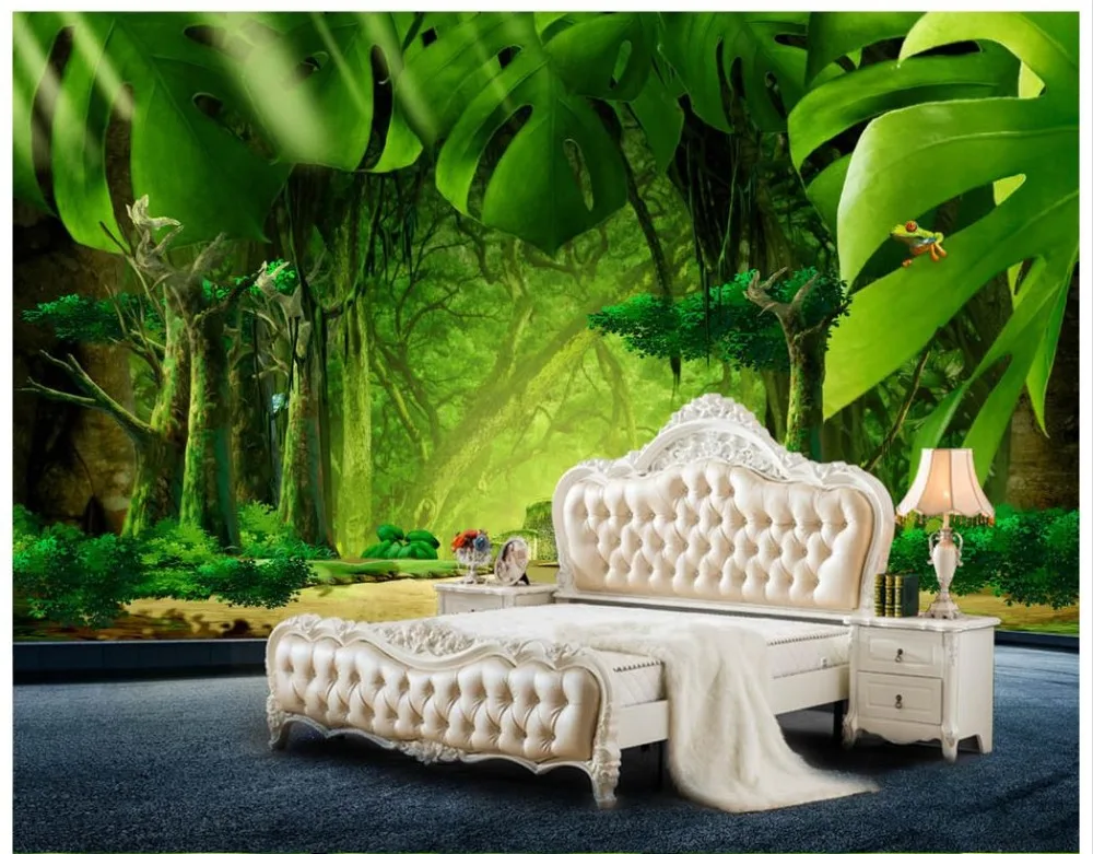 Custom photo wallpaper 3d murals wallpaper Landscape mural Large creative landscape forest jungle banana leaf background wall
Custom photo wallpaper 3d murals wallpaper Landscape mural Large creative landscape forest jungle banana leaf background wall