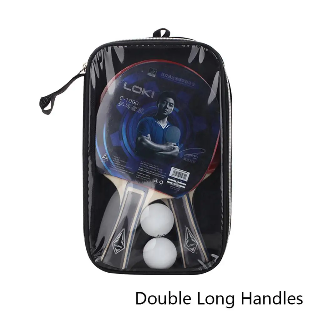 2pcs Table Tennis Rackets Set Training Ping Pong Paddle Bat Good Hand Feeling For Children Student & Student Entertainment
2pcs Table Tennis Rackets Set Training Ping Pong Paddle Bat Good Hand Feeling For Children Student & Student Entertainment