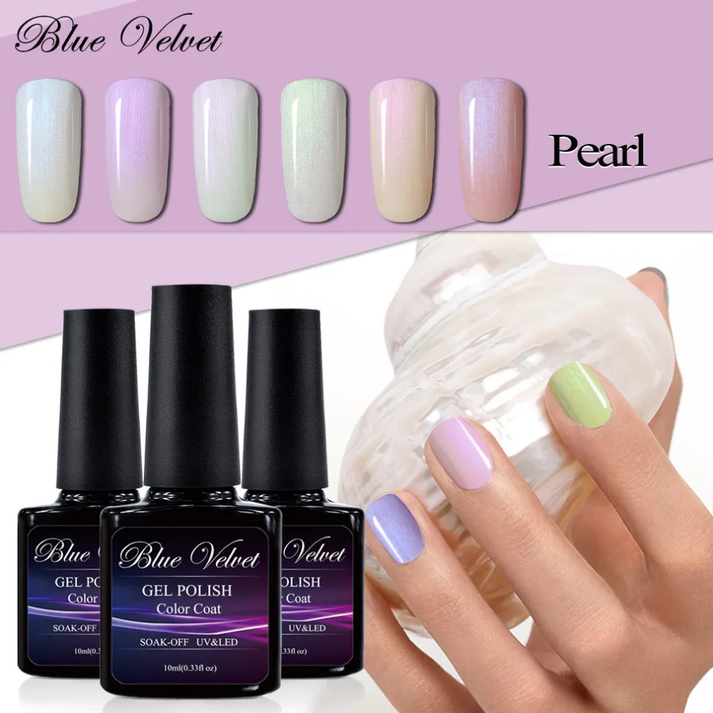 Blue Velvet 10ml Pearl Shells Nail Lacquer Polish Soak Off UV Colorful Nail Colors Art For gel nail polish Long-lasting Gel
Blue Velvet 10ml Pearl Shells Nail Lacquer Polish Soak Off UV Colorful Nail Colors Art For gel nail polish Long-lasting Gel