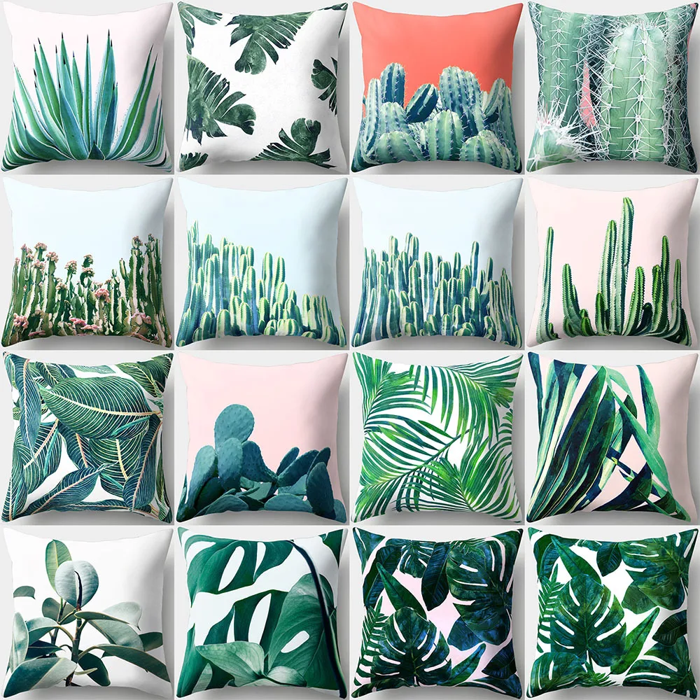 Nordic Style Cactus Cushion Cover Print Plant Pattern Cushion Case Car Sofa Seat Throw Pillow Case 45*45cm
Nordic Style Cactus Cushion Cover Print Plant Pattern Cushion Case Car Sofa Seat Throw Pillow Case 45*45cm